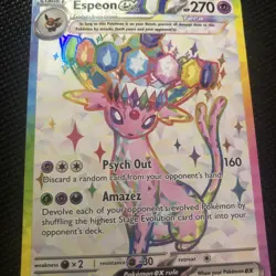 Espeon ex - 175 SVP - Holofoil SV Scarlet & Violet Promo Cards - Promo MINT - Image 4