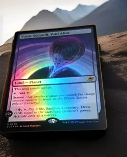 Susur Secundi, Void Altar (Foil) MTG: Edge of Eternities NM Mythic Land Planet - Image 1