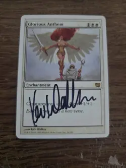 Glorious Anthem Artist Proof SIGNED By Kev Walker Magic The Gathering - Image 1