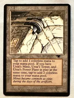 Urza's Mine (Pulley) - Magic the Gathering MTG Antiquities - NM - Free Shipping! - Image 1
