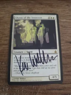 Ghost Of The Innocent Artist Proof SIGNED By Kev Walker Magic The Gathering - Image 1