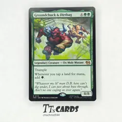 Groundchuck and Dirtbag 115 R MTG Teenage Mutant Ninja Turtles TMT - Image 1