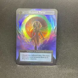 2023 Sorcery: Contested Realm - Beta Foil Waypoint Portal (MISPRINT) - Image 1