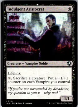 Magic | INR | Indulgent Aristocrat | 118 | Normal | NM - Image 1
