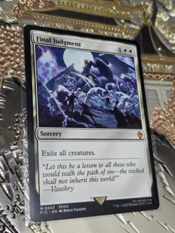 Magic the Gathering Final Judgment M Commander: FINAL FANTASY 243 NM - Image 1