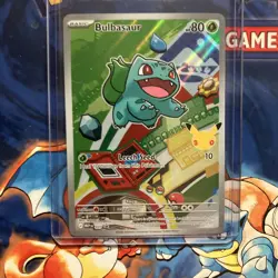 Pokemon First Partner Illustration Collection MEP Bulbasaur Charmander Squirtle - Image 2