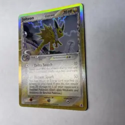 Jolteon 7/113 Pokemon TCG EX Series Delta Species Holo Rare - Image 2