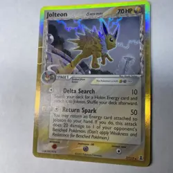 Jolteon 7/113 Pokemon TCG EX Series Delta Species Holo Rare - Image 5