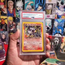 PSA 8 Dark Houndoom Holo 7/105 • Neo Destiny Pokemon 2000 - Image 1