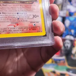 PSA 8 Dark Houndoom Holo 7/105 • Neo Destiny Pokemon 2000 - Image 3