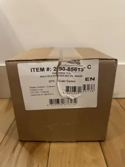 Pokemon TCG Paldean Fates 3 PACK TECH STICKER DISPLAY CASE Factory Sealed 12 ct - Image 1