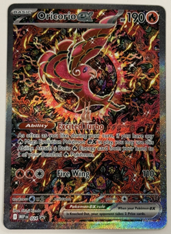 Pokemon TCG - Oricorio ex 24/-- ME Black Star Promos Promo NM - Image 1