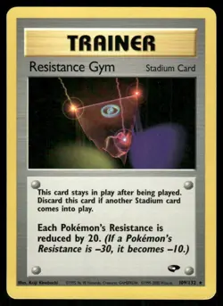 Pokemon Tcg Resistance Gym #109 Pokemon Gym Challenge LP - Image 1