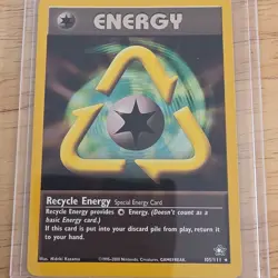 Pokemon Recycle Energy Neo Genesis Rare Unlimited 105/111 English - Image 1