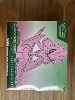 Pokemon Paradox Rift Center Elite Trainer Box, Iron Valiant, New And Sealed - Image 2