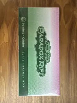Pokemon Paradox Rift Center Elite Trainer Box, Iron Valiant, New And Sealed - Image 3