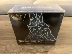 Pokemon Center ETB Mega Evolution Lucario Elite Trainer Box - Image 1