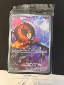 2025 Pokemon Phantasmal Flames Charcadet 022 Pokemon Center Promo ETB - Image 1
