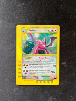 2003 Aquapolis Crobat Holo Foil CRYSTAL 147/144 Secret Rare Pokemon WOTC - Image 1