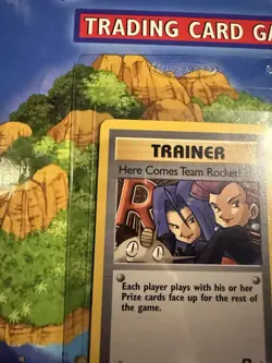 Pokemon Here Comes Team Rocket! Team Rocket NON Holo Rare Unlimited English NM - Image 5