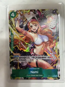 One Piece Nami SR Alt-Art OP14-031 - Image 1