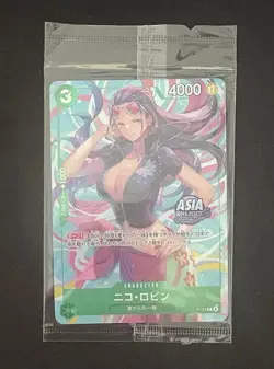 Nico Robin P-111 ASIA PROMO One Piece Mini-tin Pack Set Japanese Sealed - Image 1