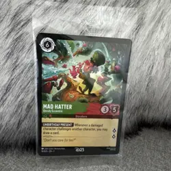 Disney Lorcana Card Mad Hatter D23 Gold Member Gift 2026 - Image 1