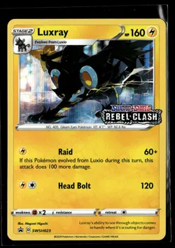 Luxray - (Prerelease) Holo SWSH: Sword & Shield Promo Cards SWSH023 NM - Image 1