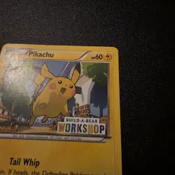 Pokemon TCG Pikachu Build-A-Bear Workshop Promo Card 20/108 - Image 3