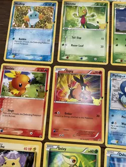 Private Jumbo Cards Celebrations Lot Of 12 Pikachu Charmander Torchic Tepig - Image 2