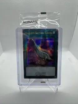 Yugioh! Harpie's Feather Duster EDC1-EN001 Card Early Days Collection QCR Sealed - Image 1