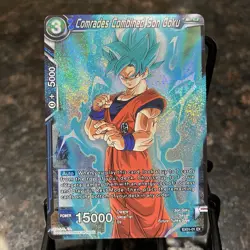 Comrades Combined Son Goku EX01-01 Foil Dragon Ball Super Card Game | LP - Image 1
