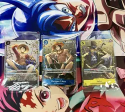 One Piece TCG Op13 Vol 2 Mini Tin Stamped Promo Cards SEALED English - Image 1