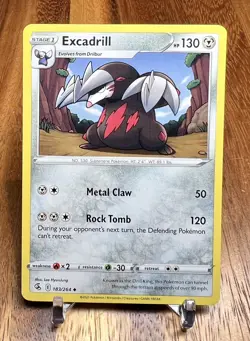 Excadrill 183/264 Non Holo Uncommon Fusion Strike Pokemon Card NM - Image 1