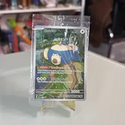 Snorlax SVP EN 051 Black Star Promo Scarlet & Violet Pokemon 151 Card - SEALED - Image 1