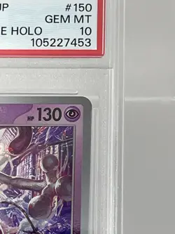 PSA 10 Pokemon Card Mewtwo Master Ball Reverse Holo 150/165 Japanese 2023 151 - Image 3