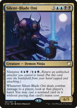Silent-Blade Oni - Commander 2018 - Magic The Gathering - MTG - Image 1