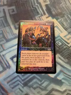 MTG Foil Living Death EX/LP+ Judge Promos - Image 1