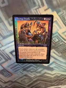 MTG Foil Living Death EX/LP+ Judge Promos - Image 3