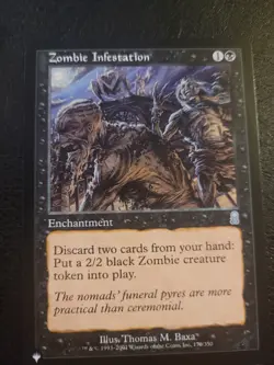 Magic MTG The List Zombie Infestation 111 NM/LP Mystery Booster Black Uncommon - Image 1