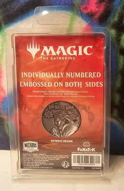 Magic the Gathering Limited Edition Brothers War Collectible Coin 5,000 MADE - Image 3