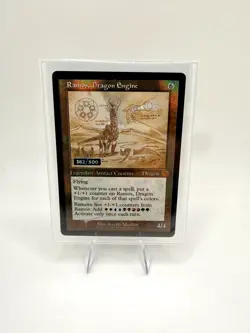 Ramos, Dragon Engine, Schematic Retro Frame (BRR) Serialized 382/500, MTG - Image 1