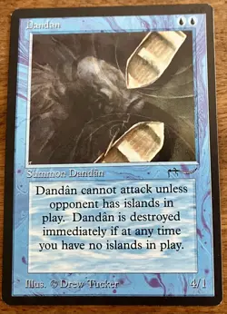 Dandan - Arabian Nights (ARN) - Magic: The Gathering - MTG - NM - Image 1