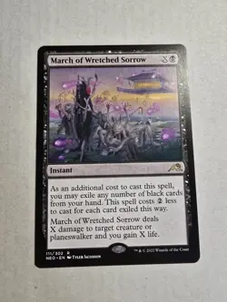 March of Wretched Sorrow Kamigawa: Neon Dynasty Regular - Image 1