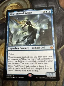 God-Eternal Kefnet War of the Spark Regular Magic the Gathering NM - Image 1