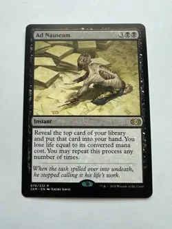 MTG Ad Nauseam Double Masters NM - Image 1