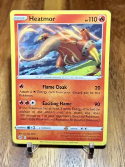 Heatmor 041/264 Non Holo Fusion Strike Pokemon Card NM - Image 1