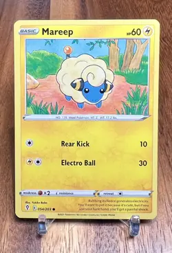 Mareep 054/203 Non Holo Evolving Skies Pokemon Card NM - Image 1