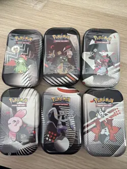 Pokemon Tcg Unova Mini Tin Set Of 6 Factory Sealed - Image 1