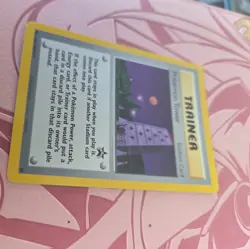 Vintage WOTC Pokemon Card | Pokemon Tower #42 | Black Star Promo Trainer NM/VLP - Image 3